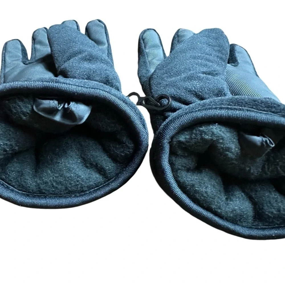 Swiss Tech Ultra Warm Outdoor Black Gloves, S/M